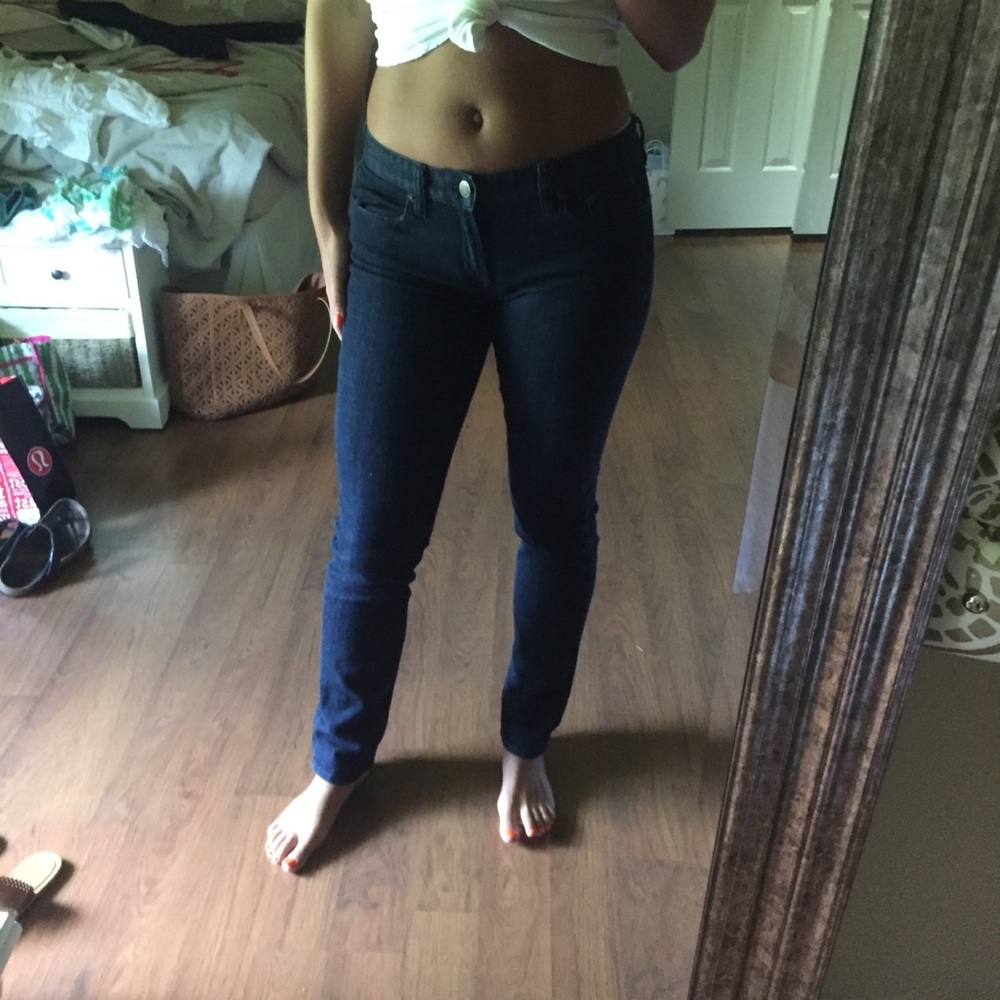 Jcrew toothpick jeans size 29